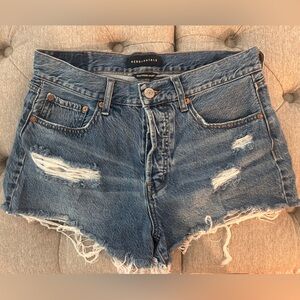 Aeropostale Boyfriend Jean Shorts